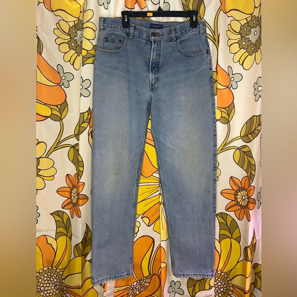 Pendleton Men's Light Wash Blue Straight Fit Denim Jeans Size 34 X 32